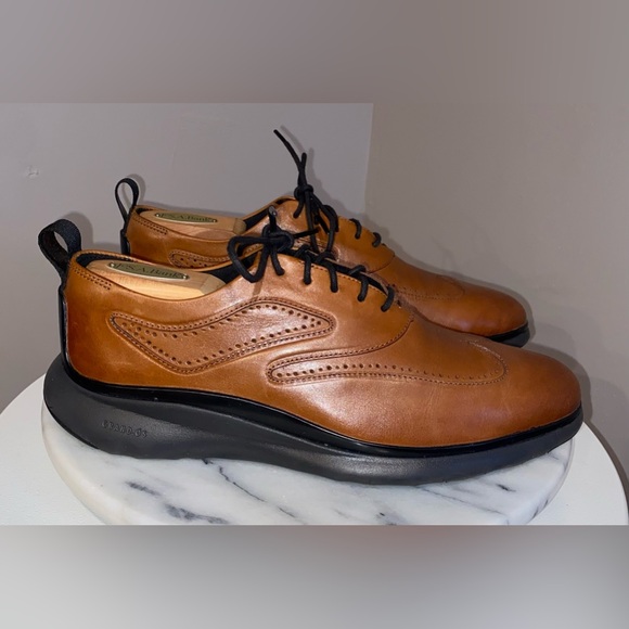 Wingtip Oxford British Brown Black - Picture 6 of 9